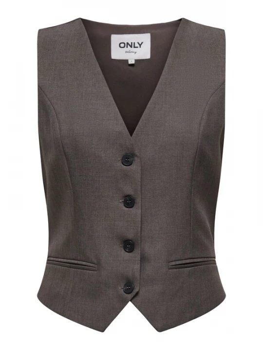Foto van product ONLY Bodywarmer 'ONLLinda' mokka