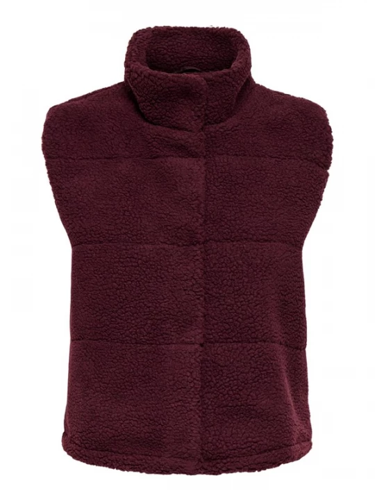 Foto van product ONLY Bodywarmer 'ONLSANDRA' wijnrood