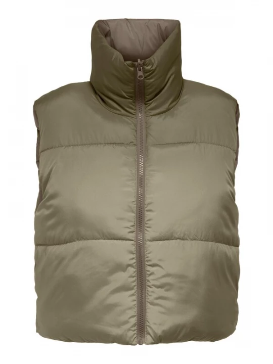 Foto van product ONLY Bodywarmer 'Ricky' olijfgroen