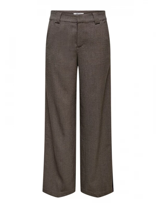 Foto van product ONLY Broek 'Alvia' bruin