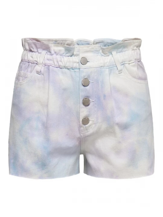 Foto van product ONLY Broek 'CUBA' lavendel / rosa / wit