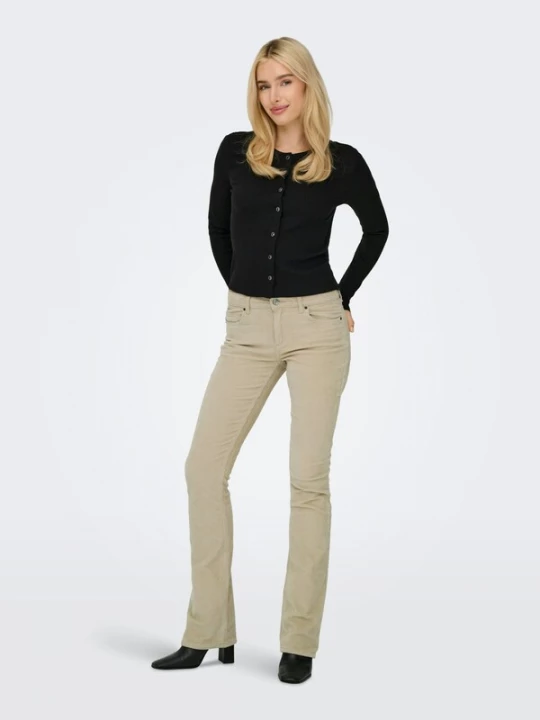 Foto van product ONLY Broek 'mary-global' ecru