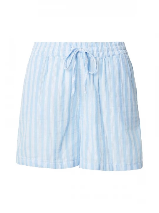 Foto van product ONLY Broek 'ONLTHYRA' lichtblauw / wit
