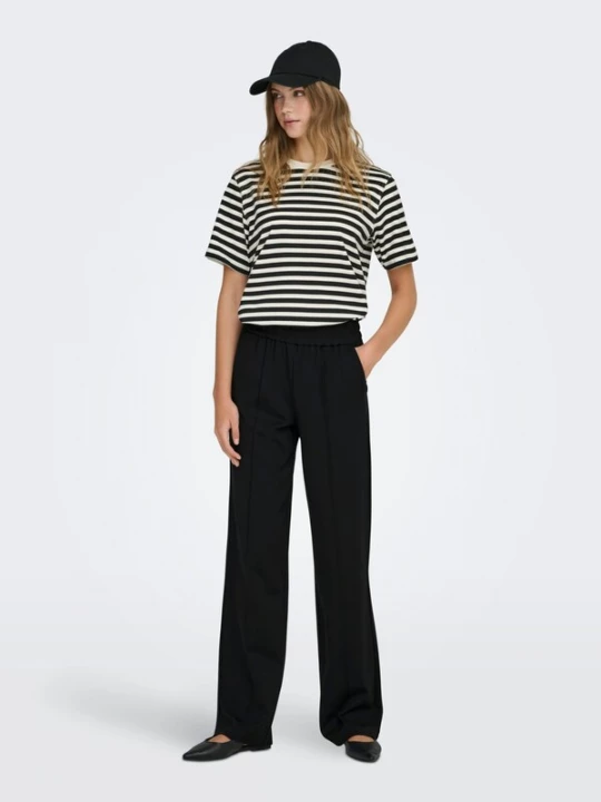 Foto van product ONLY Broek 'Poptrash' zwart