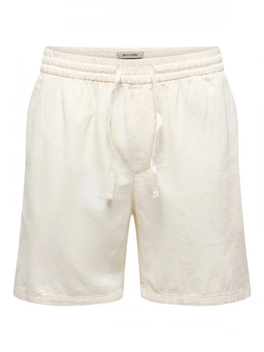 Foto van product ONLY Broek 'Tel' ecru