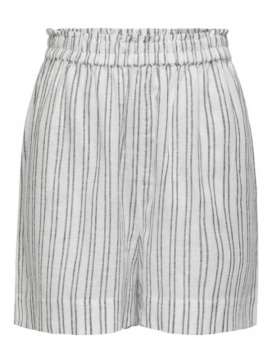 Foto van product ONLY Broek 'TOKYO' donkergrijs / wit
