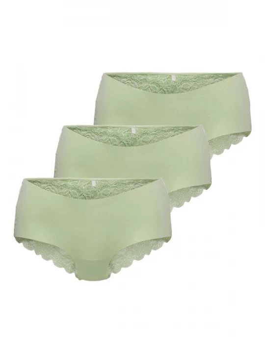 Foto van product ONLY Broekje 'ONLChloe' lichtgroen