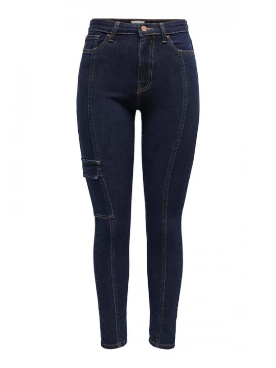Foto van product ONLY Cargojeans donkerblauw