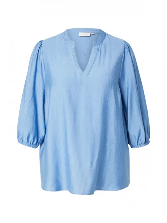 Foto van product ONLY Carmakoma Blouse 'CARJOANNA' royal blue / koningsblauw
