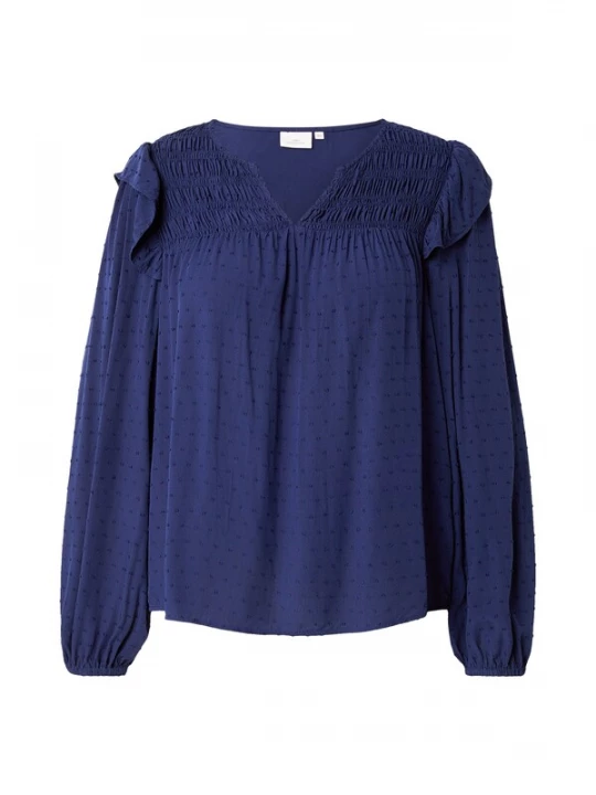 Foto van product ONLY Carmakoma Blouse 'CARLIDA' donkerblauw