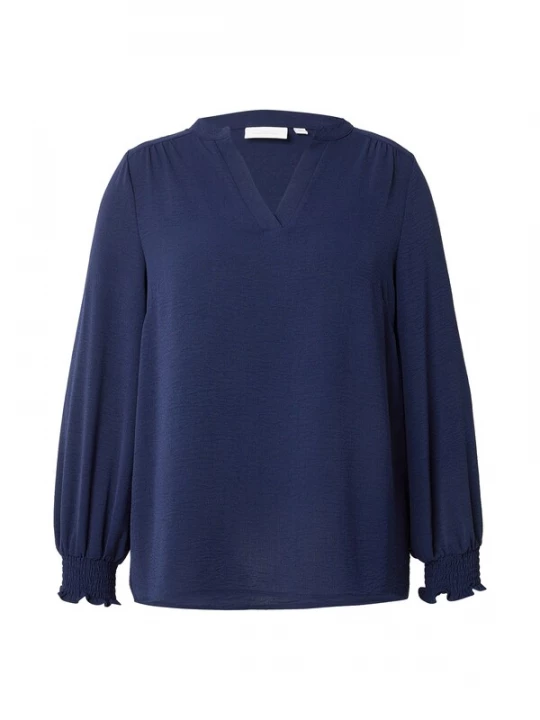 Foto van product ONLY Carmakoma Blouse 'CARMetta' donkerblauw