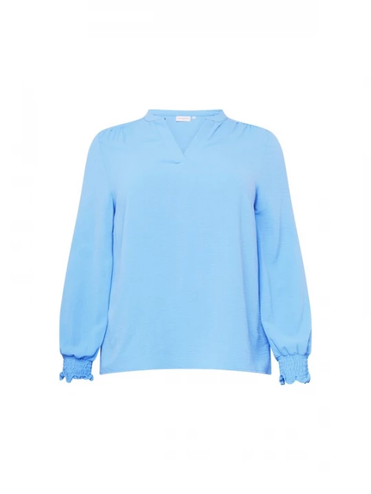 Foto van product ONLY Carmakoma Blouse 'CARMetta' lichtblauw