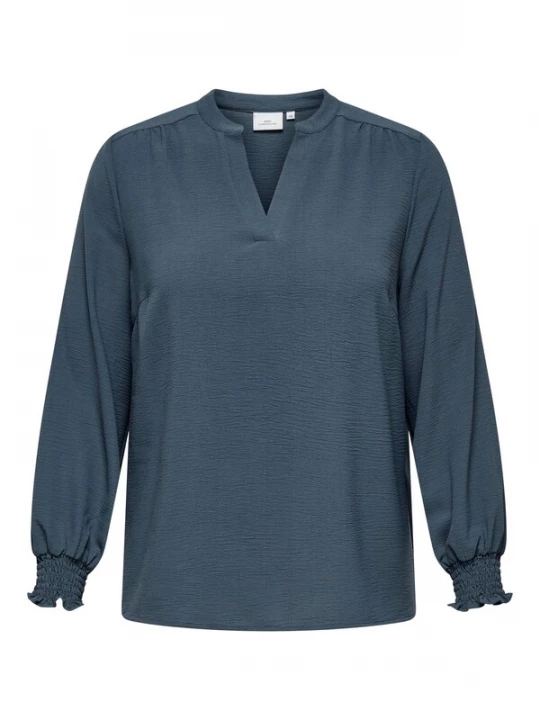 Foto van product ONLY Carmakoma Blouse 'CARMetta' navy