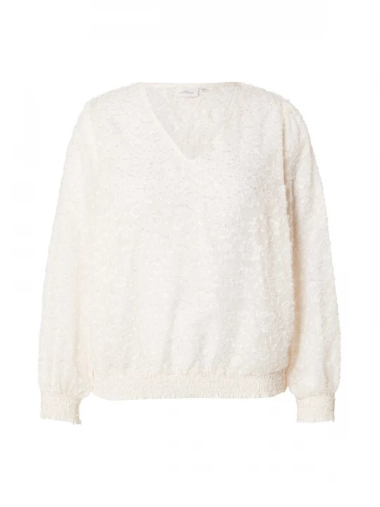 Foto van product ONLY Carmakoma Blouse 'CAROtta' ecru