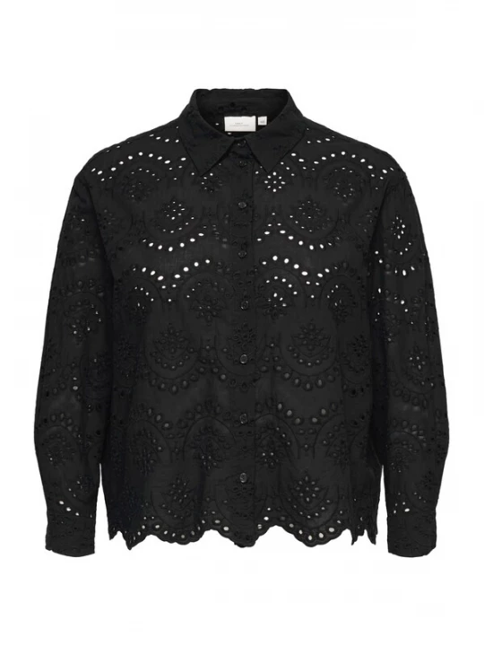 Foto van product ONLY Carmakoma Blouse 'CARVALAIS' zwart