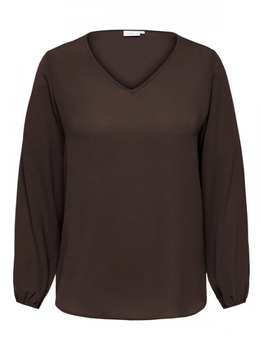 Foto van product ONLY Carmakoma Blouse 'CARVica' bruin