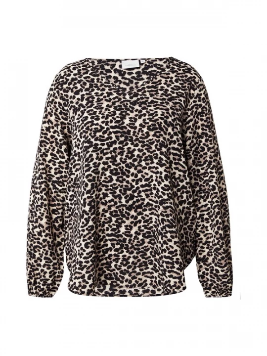 Foto van product ONLY Carmakoma Blouse 'CARVICA' grijs / zwart