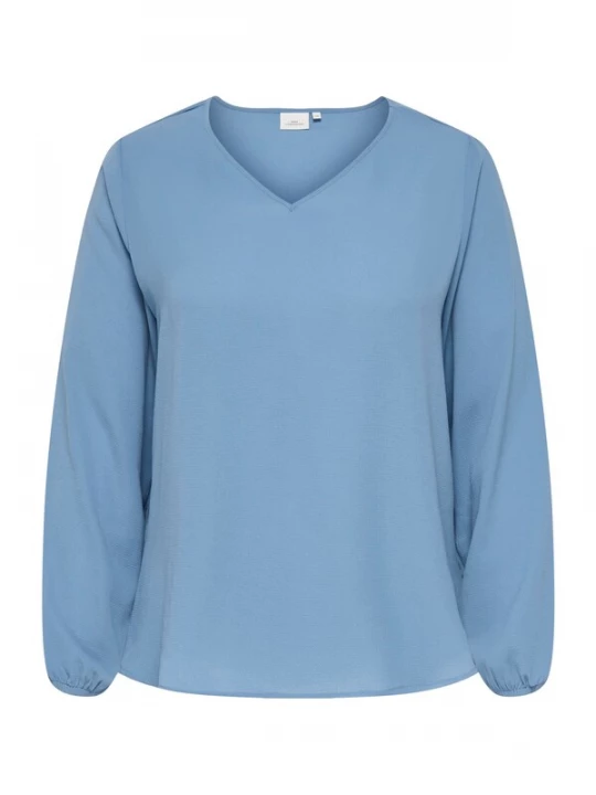 Foto van product ONLY Carmakoma Blouse 'CARVICA' hemelsblauw