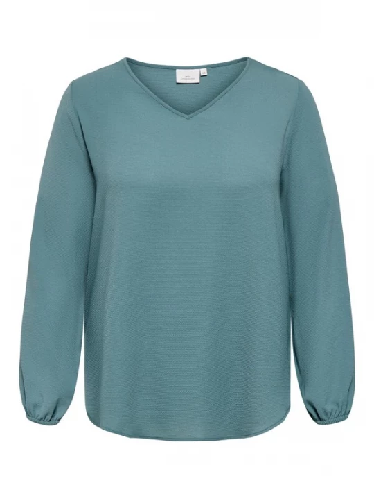 Foto van product ONLY Carmakoma Blouse 'CARVica' petrol