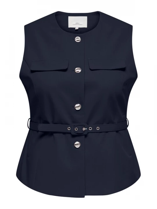 Foto van product ONLY Carmakoma Bodywarmer 'CARMia' nachtblauw