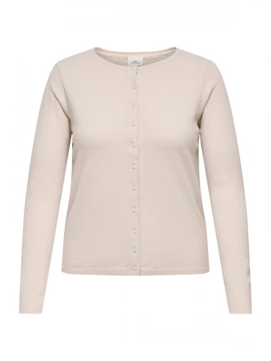 Foto van product ONLY Carmakoma Gebreid vest 'CARLoyal' crème