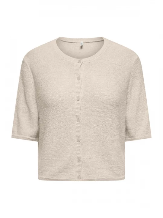 Foto van product ONLY Carmakoma Gebreid vest 'CARSUNNY' beige