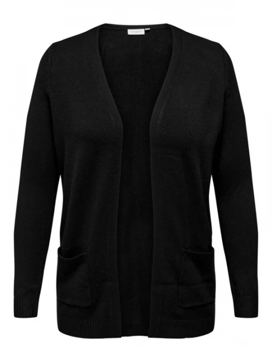 Foto van product ONLY Carmakoma Gebreid vest 'Esly' zwart