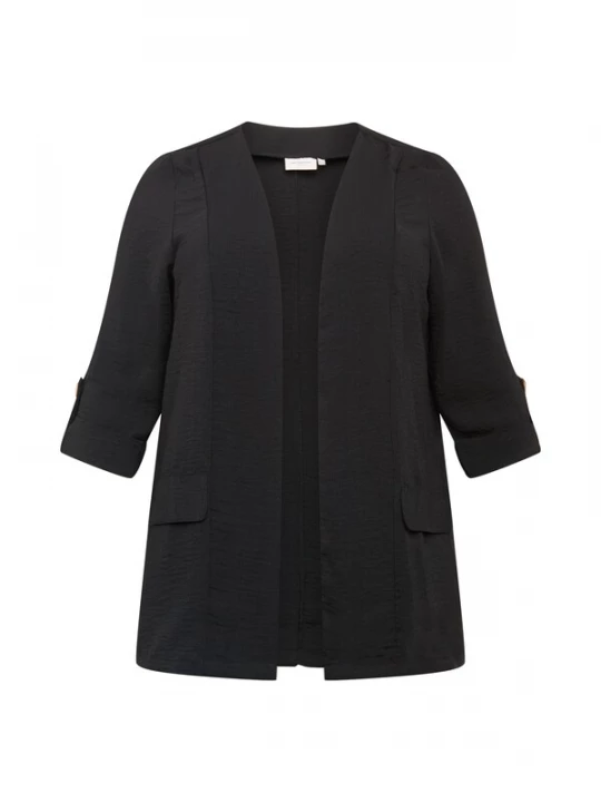 Foto van product ONLY Carmakoma Gebreid vest zwart