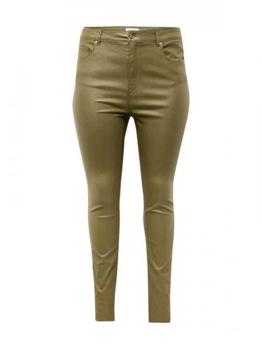 Foto van product ONLY Carmakoma Jeans 'ANNE' olijfgroen