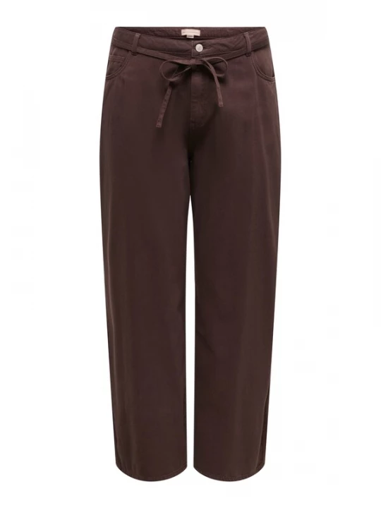 Foto van product ONLY Carmakoma Jeans donkerbruin