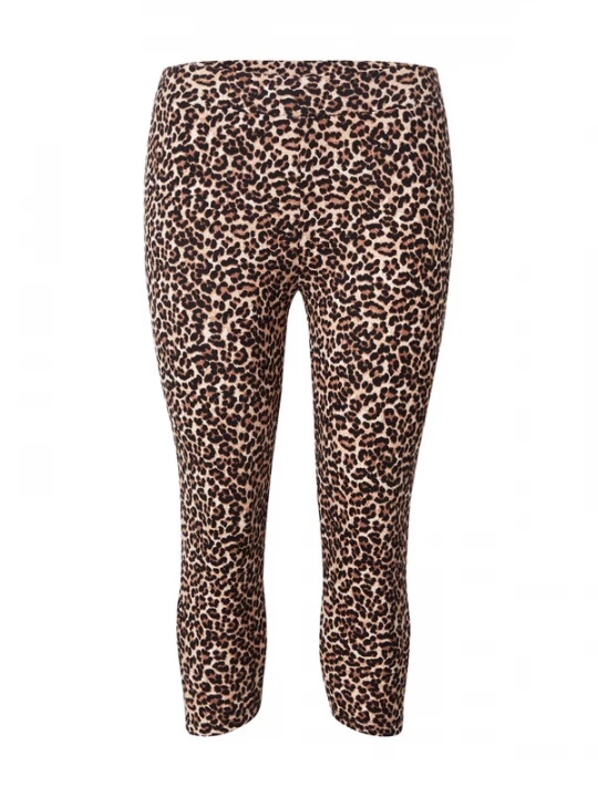 Foto van product ONLY Carmakoma Leggings 'CARTime' beige / cappuccino / zwart