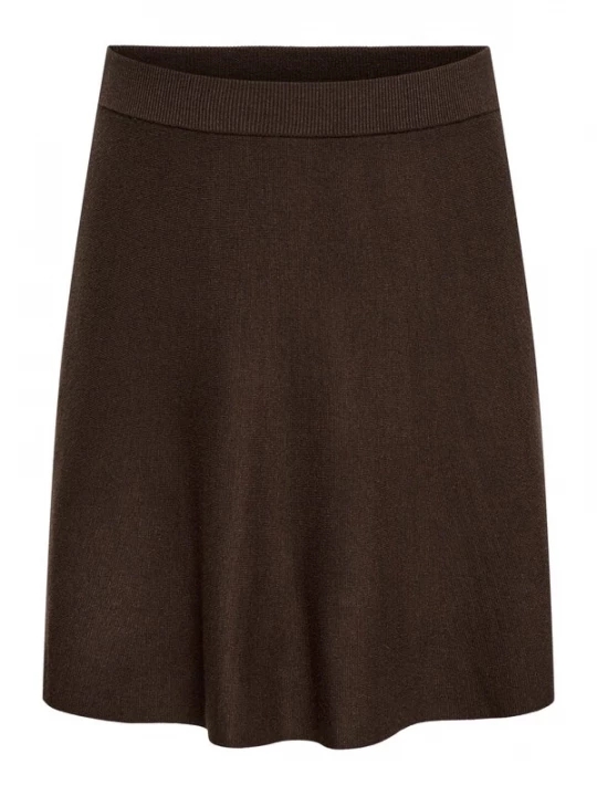 Foto van product ONLY Carmakoma Rok 'CARAMAR' bruin