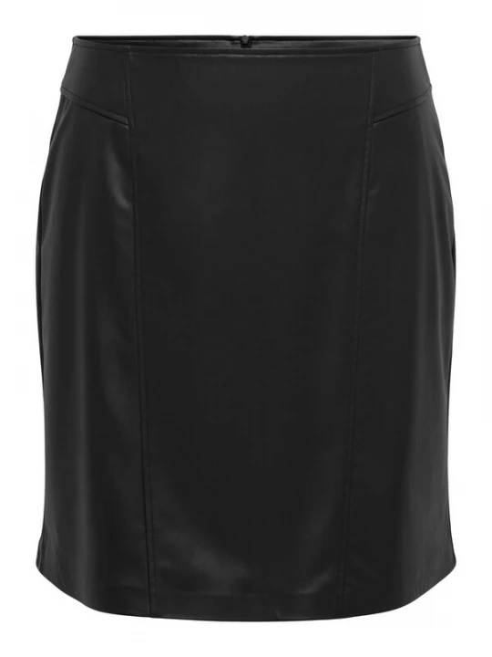 Foto van product ONLY Carmakoma Rok 'CARBITTEN' zwart