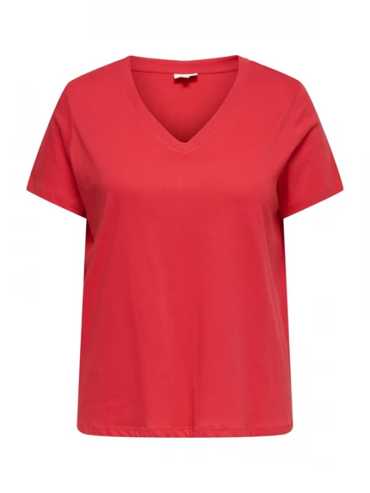 Foto van product ONLY Carmakoma Shirt 'CARALISON' bloedrood