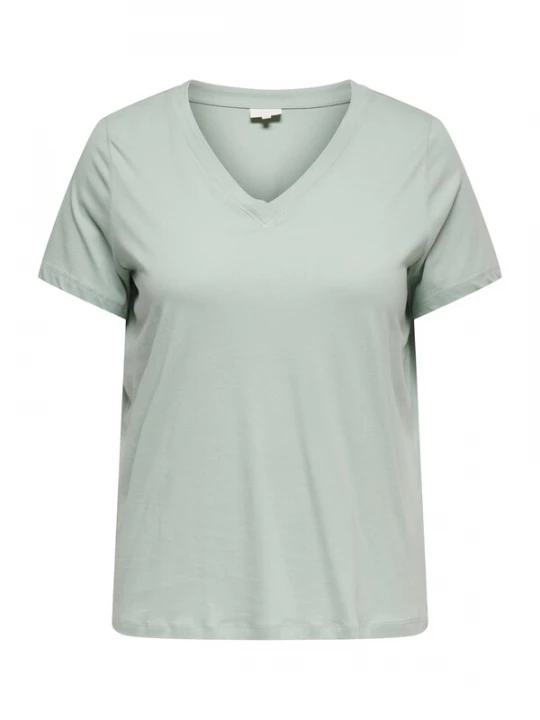 Foto van product ONLY Carmakoma Shirt 'CARALISON' pastelgroen