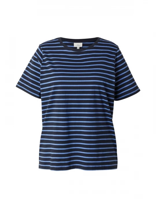 Foto van product ONLY Carmakoma Shirt 'CARBLOOM' nachtblauw / lichtblauw