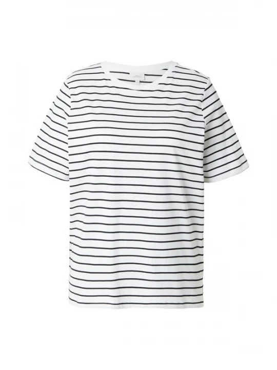 Foto van product ONLY Carmakoma Shirt 'CARBloom' zwart / wit