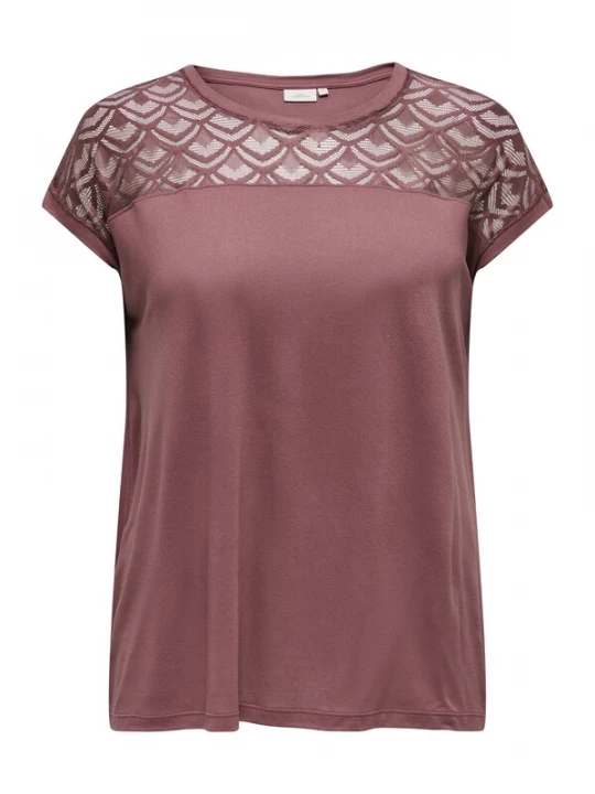 Foto van product ONLY Carmakoma Shirt 'CARFlake' magenta