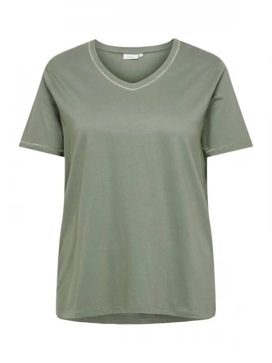 Foto van product ONLY Carmakoma Shirt 'CARHUNTER' olijfgroen