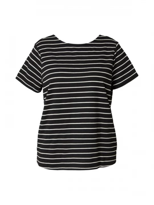 Foto van product ONLY Carmakoma Shirt 'CARJANA' zwart / wit