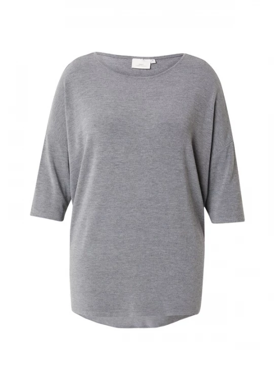 Foto van product ONLY Carmakoma Shirt 'CARLamour' grijs gemêleerd