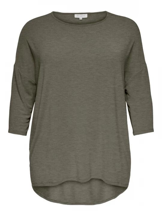 Foto van product ONLY Carmakoma Shirt 'CARLAMOUR' olijfgroen