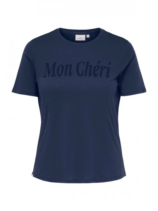 Foto van product ONLY Carmakoma Shirt 'CARLEON' navy / nachtblauw