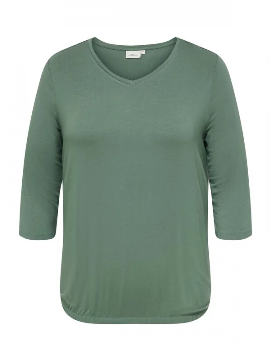 Foto van product ONLY Carmakoma Shirt 'CARLina' jade groen