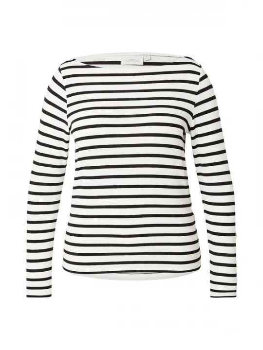 Foto van product ONLY Carmakoma Shirt 'CARLUCA' zwart / wit