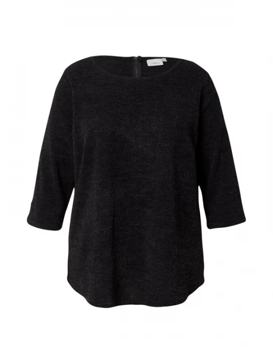 Foto van product ONLY Carmakoma Shirt 'CARMARTHA' zwart gemêleerd