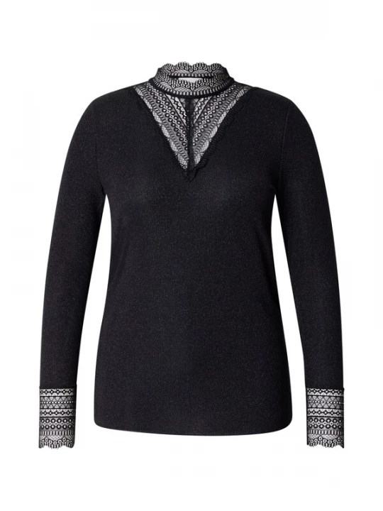 Foto van product ONLY Carmakoma Shirt 'CARTILDE' zwart