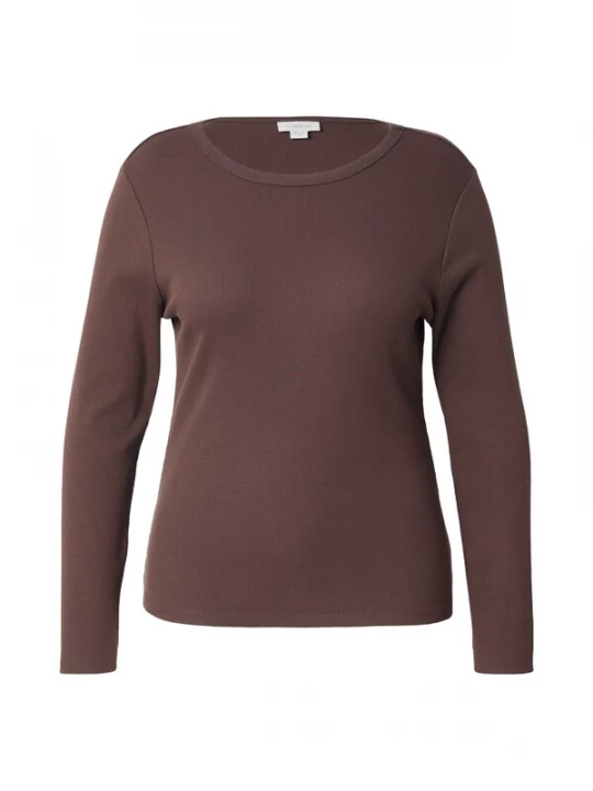 Foto van product ONLY Carmakoma Shirt 'CARVAL' bruin
