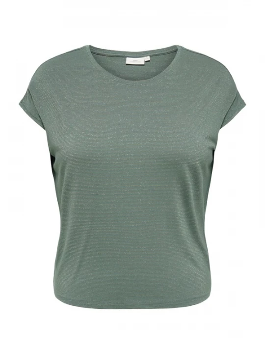 Foto van product ONLY Carmakoma Shirt goud / smaragd