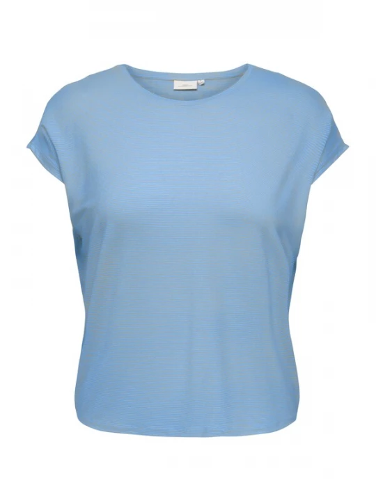 Foto van product ONLY Carmakoma Shirt hemelsblauw / zilver